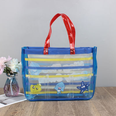 2024 Sacs de plage en PVC transparents et clairs pour les produits essentiels de la vie quotidienne