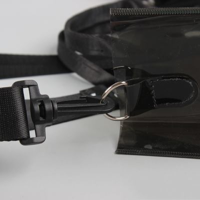 Sac à dos en PVC de couleur personnalisé pour les besoins d'achat à la mode et clairs