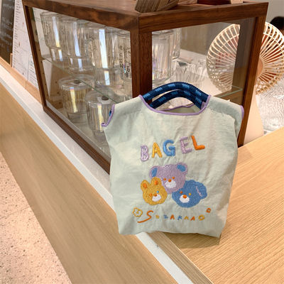 Le plus récent sac à main à la mode avec une broderie d'ours exquise