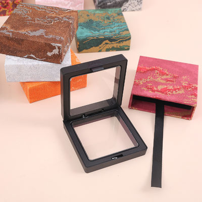 Boîte d'emballage de bijoux en PVC à couleur personnalisée pour le cadeau de montre de collier de bracelet