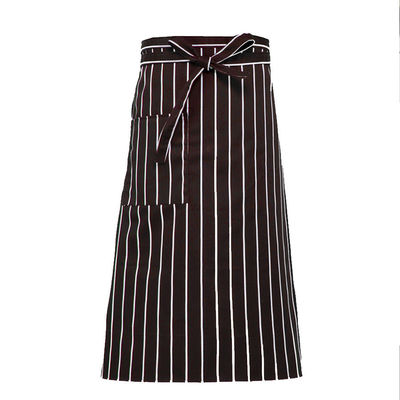 Impression personnalisée de logo Polyester Twill coton feuille de café tablier pour les hommes et les femmes