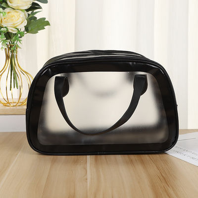 Dernière mode Logo personnalisé imprimé laser PVC sac cosmétique holographique avec fermeture à glissière