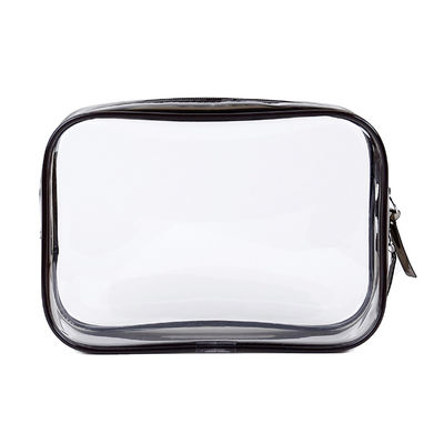 Fermeture à fermeture à glissière Sac de maquillage imperméable pour les voyages et l'organisation des toilettes