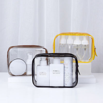 Fermeture à fermeture à glissière Sac de maquillage imperméable pour les voyages et l'organisation des toilettes
