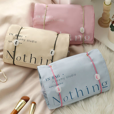 Sac de toilettes de voyage imperméable à l'eau de grande capacité parfait pour le stockage des produits de soins de la peau