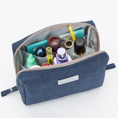 Logo personnalisé imprimé en tissu d'Oxford sac de rangement de voyage pour les produits de toilette imperméables