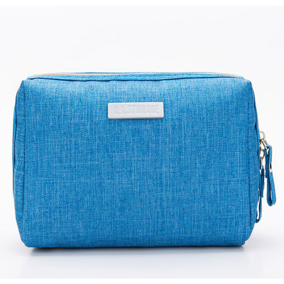 Logo personnalisé imprimé en tissu d'Oxford sac de rangement de voyage pour les produits de toilette imperméables
