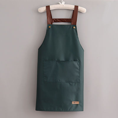 Farce de cuisine en polyester de coton coloré avec sangles réglables sur tissu de toile