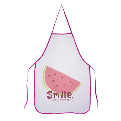 LOGO personnalisé Fardeau de cuisine imprimé avec couleur personnalisée et tissu PE imperméable