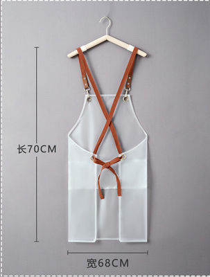 Taille personnalisée TPU tablier de coiffeur pour la vie quotidienne cuisine cuisine cuisson peinture coiffure
