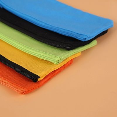Logo personnalisé imprimer sac crayon de toile pour les exigences du client