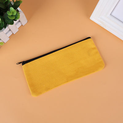 Logo personnalisé imprimer sac crayon de toile pour les exigences du client