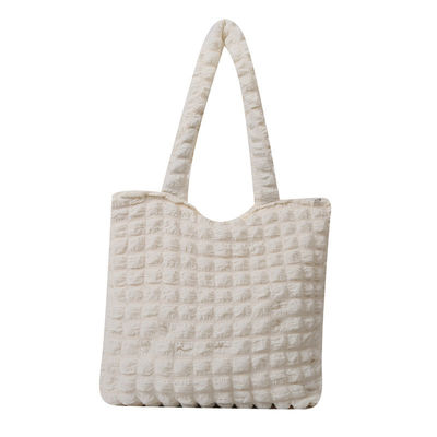 Personnalité Boule de fleur en couette sous les aisselles sac à main sac de magasinage sac à nuages rides pour femmes