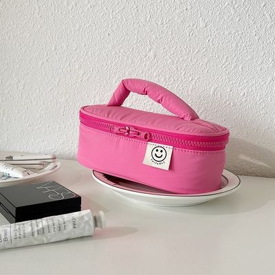 Sac de maquillage en polyester coréen sur mesure pour le stockage de printemps livraison dans 15 jours