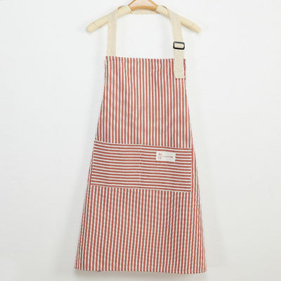 Personnaliser le tablier de cuisine avec le logo coton linge de chambre Uniforme du personnel pour le bar du restaurant
