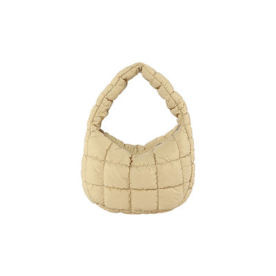 Sac à main personnalisé de couleur 2024 Tendance à la grille Sac de coton à motifs pour les femmes à la mode