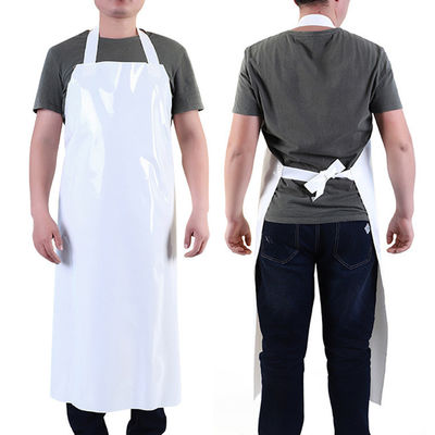 Bar de restaurant Logo personnalisé imprimé plastique étanche en caoutchouc vinyle bib soudage boucher TPU tablier