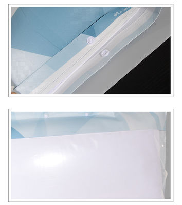 Couleur personnalisée PVC et sac non tissé pour emballage de couette avec décoration personnalisée