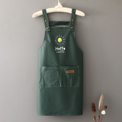 Acceptable Logo personnalisé Imprimé Polyester Chef tablier pour cuisine Artisanat Boulangerie Restaurant