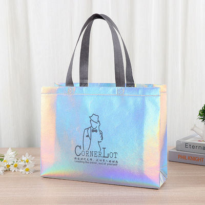 Sac d'épicerie laser non tissé pour les besoins quotidiens et la couleur personnalisée