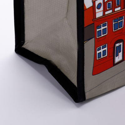 Sacs d'épicerie en tissu non tissé réutilisable personnalisé pour le dernier style à la mode