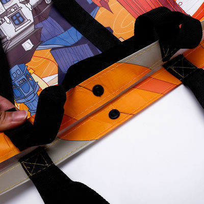 Sacs d'épicerie en tissu non tissé réutilisable personnalisé pour le dernier style à la mode
