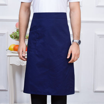 Logo personnalisé imprimé ceinture réglable demi-taille tablier pour la vie quotidienne en lin