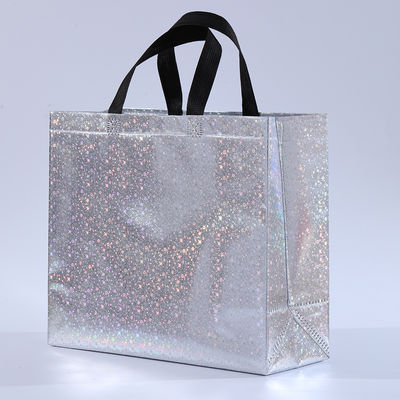 Sac de magasinage non tissé personnalisé avec logo en tissu écologique