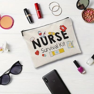 Logo personnalisé sac de rangement imprimé toilette maquillage de voyage sac de toilette recyclable sac cosmétique en coton