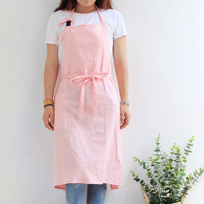 OEM/ODM Acceptable Design personnalisé tablier en lin de coton pour la cuisine Cuisine Chef ménage