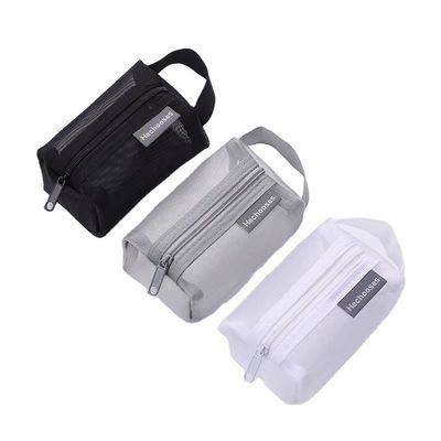 La vie quotidienne de l' école, étanche à l' eau, en nylon, polyester, mailles personnalisées, petit sac de maquillage de voyage.