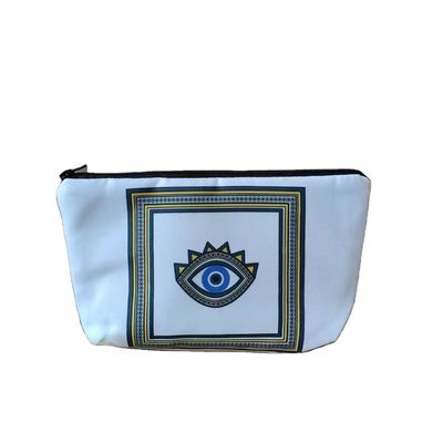 Promotion du magasinage Beauté Polyester Fermeture à glissière Maquillage de voyage Sac cosmétique de taille moyenne