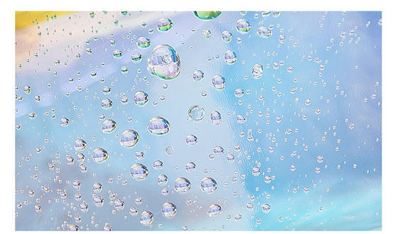TPU sac cosmétique transparent Logo personnalisé Sac cosmétique laser multifonctionnel