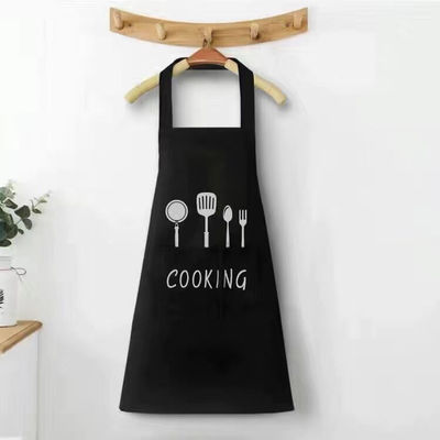 Le logo personnalisé du tablier en denim pour le chef Sublimation Tablier en polyester en coton imperméable