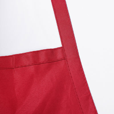 Unité de type personnel de service en coton noir polyester homme femme bib cuisine chef de cuisine tabliers