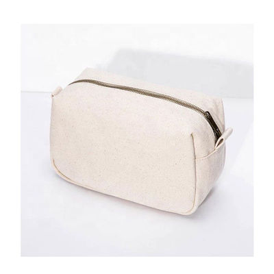 Matériau RPET transparent personnalisé à poignée noire sac de toilette cosmétique avec fermeture de fermeture à glissière