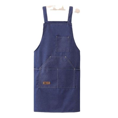 Coiffeur en denim sur mesure outils de jardinage tablier avec poches 7 jours d'appui