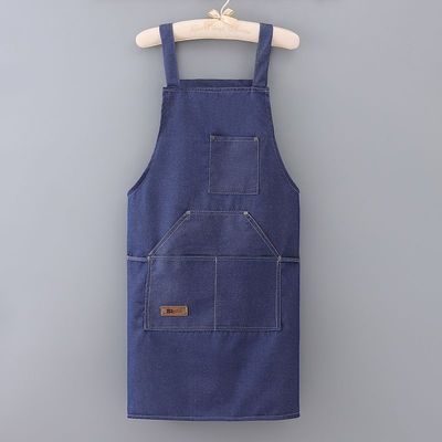Coiffeur en denim sur mesure outils de jardinage tablier avec poches 7 jours d'appui