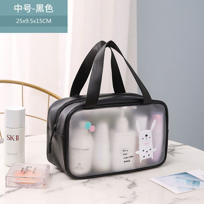 3pcs sac cosmétique clair personnalisé personnaliser sacs de voyage type de motif de lettre