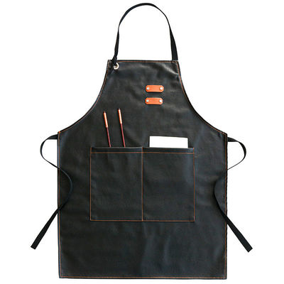Uniforme d'outil en cuir authentique lourd pour chef boucher ouvrier métal menuisier