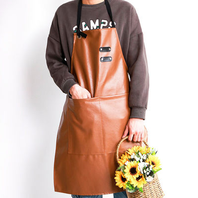 Uniforme d'outil en cuir authentique lourd pour chef boucher ouvrier métal menuisier