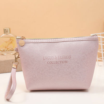 Sac de maquillage personnalisé dernier style à la mode imperméable PU Portable sac cosmétique de voyage