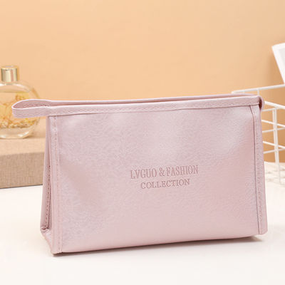 Sac de maquillage personnalisé dernier style à la mode imperméable PU Portable sac cosmétique de voyage