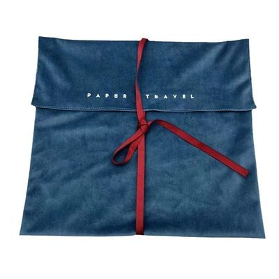 Logo personnalisé imprimé Bowknot Flip Packaging Bag pour des solutions d'emballage de style vintage