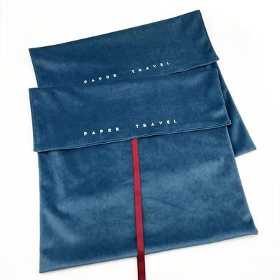 Logo personnalisé imprimé Bowknot Flip Packaging Bag pour des solutions d'emballage de style vintage