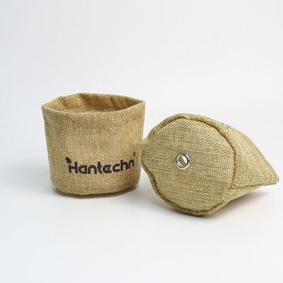 Logo écologique personnalisé imprimé imperméable à l'eau sac de plantation de pot de fleurs recyclé portable