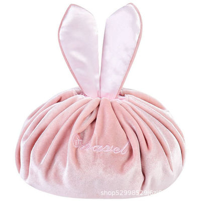 Sac de maquillage à corde de velours pour les cosmétiques