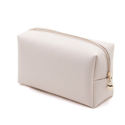 Logo personnalisé Sac de maquillage de beauté de voyage portable avec fermeture à fermeture à glissière et logo personnalisé