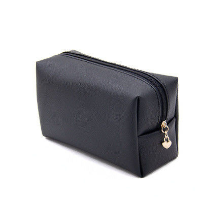 Logo personnalisé Sac de maquillage de beauté de voyage portable avec fermeture à fermeture à glissière et logo personnalisé