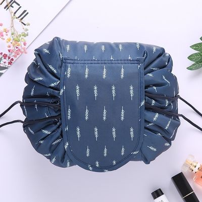 Logo personnalisé imprimé sac cosmétique à cordes d'Oxford pour le dernier style à la mode